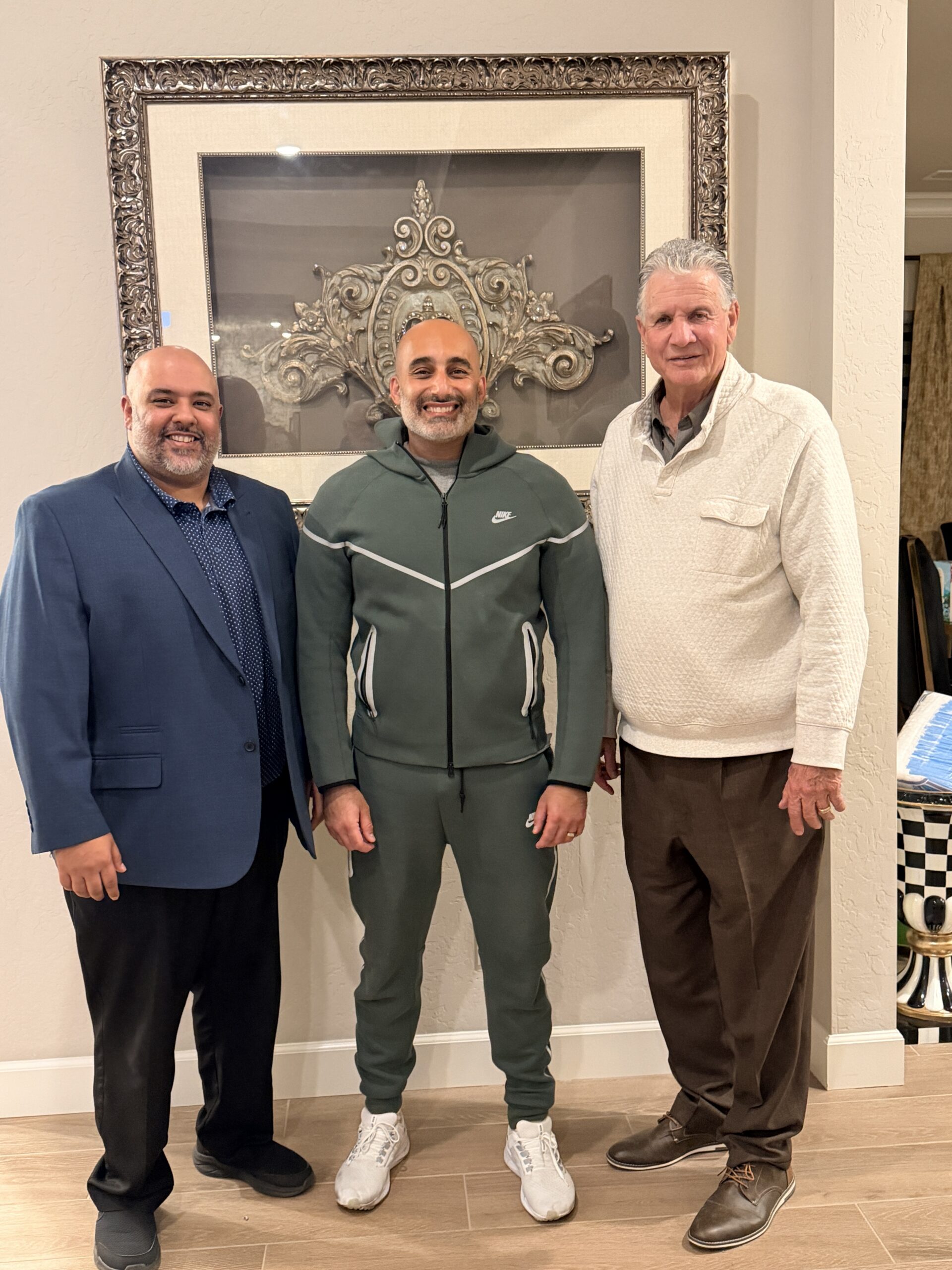 Attorney Sarwinder Dhanjan and Sam Behpoor and Attorney Steve Simonian